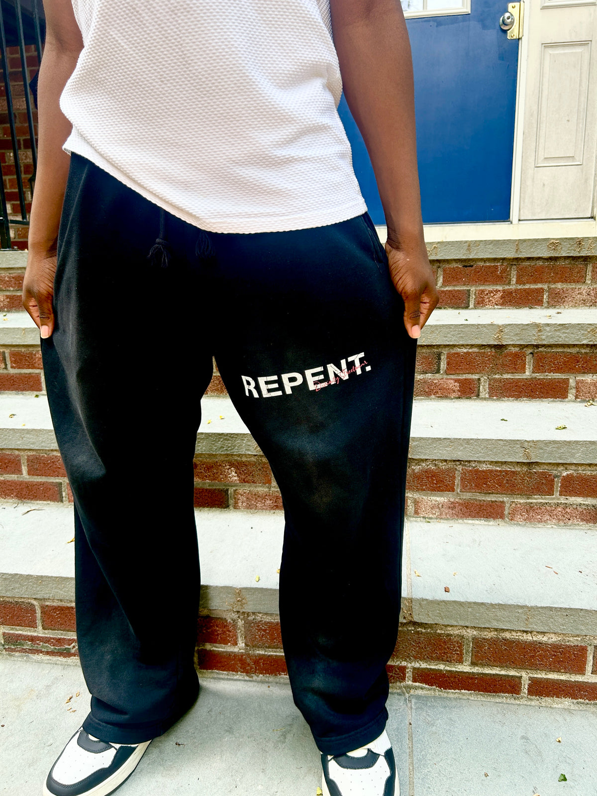 "REPENTANCE" SWEATPANTS