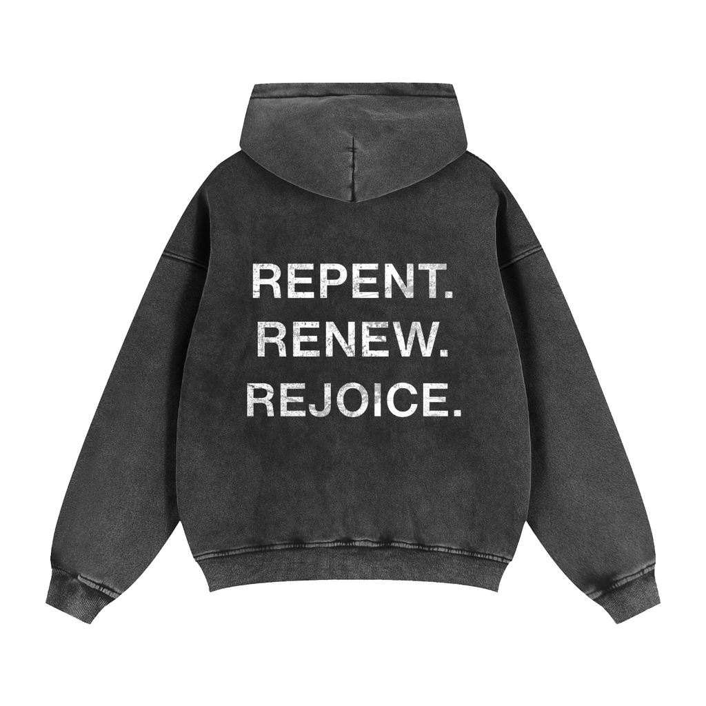 "REPENTANCE" ZIP-UP